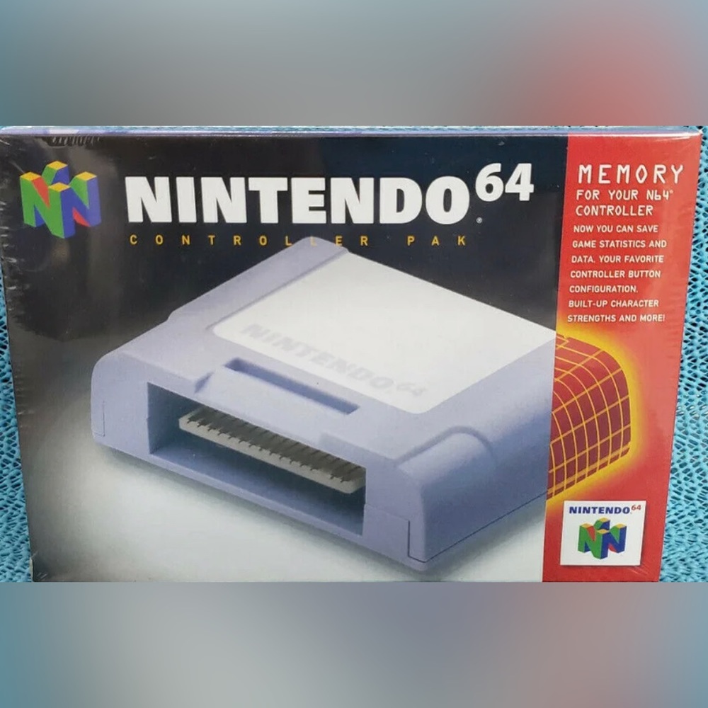 New Nintendo 64 controller pak